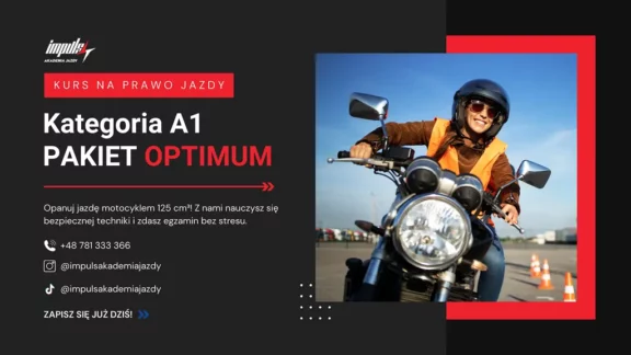 Prawo jazdy kat. A1 (PAKIET OPTIMUM)