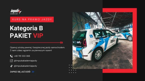 Prawo jazdy kat. B (PAKIET VIP)