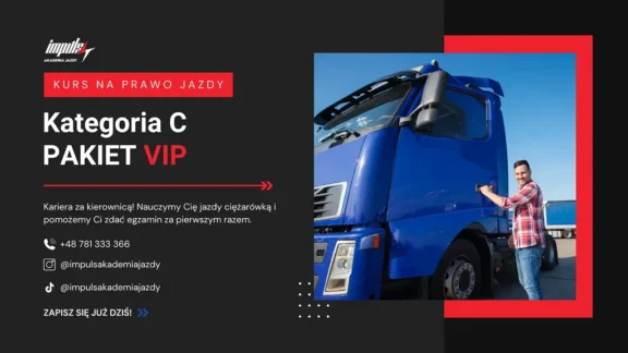 Prawo jazdy kat. C (PAKIET VIP)